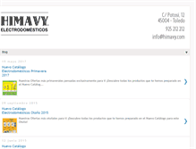 Tablet Screenshot of himavy.com